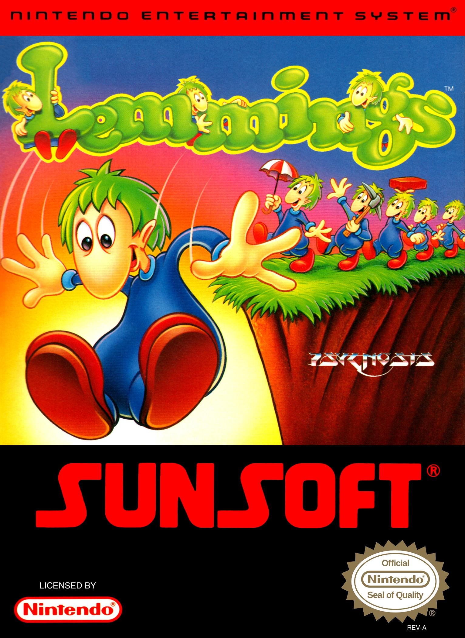 Lemmings (NES) - online game